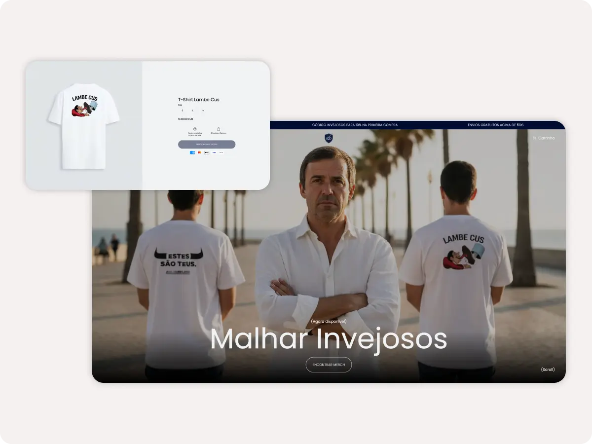 Loja Online Malhar Invejosos